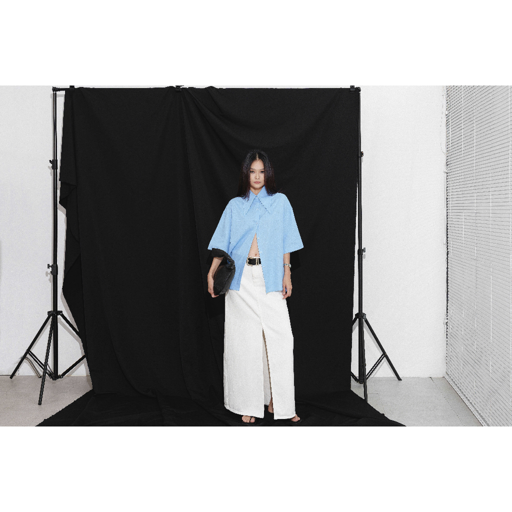 Áo nữ HIGHCHIC - Linen shirt  - Áo sơ mi linen