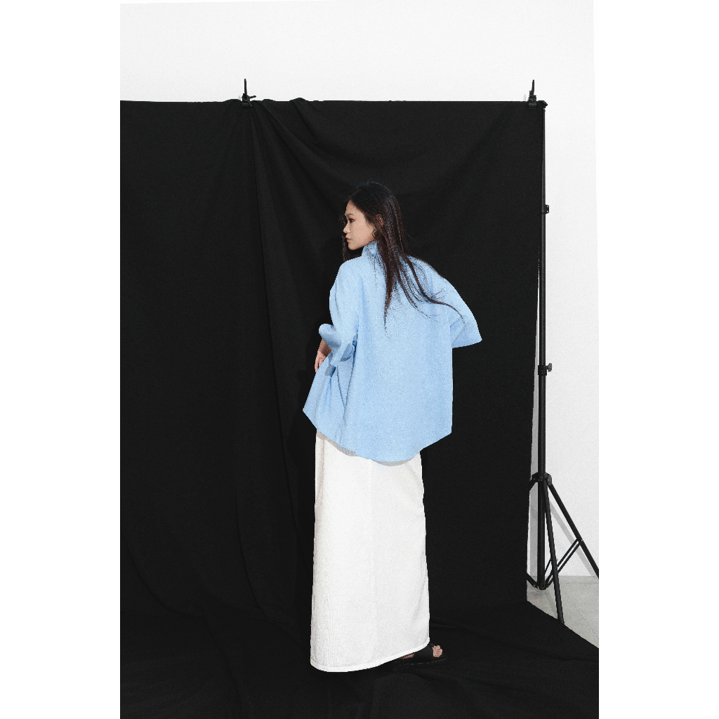 Áo nữ HIGHCHIC - Linen shirt  - Áo sơ mi linen