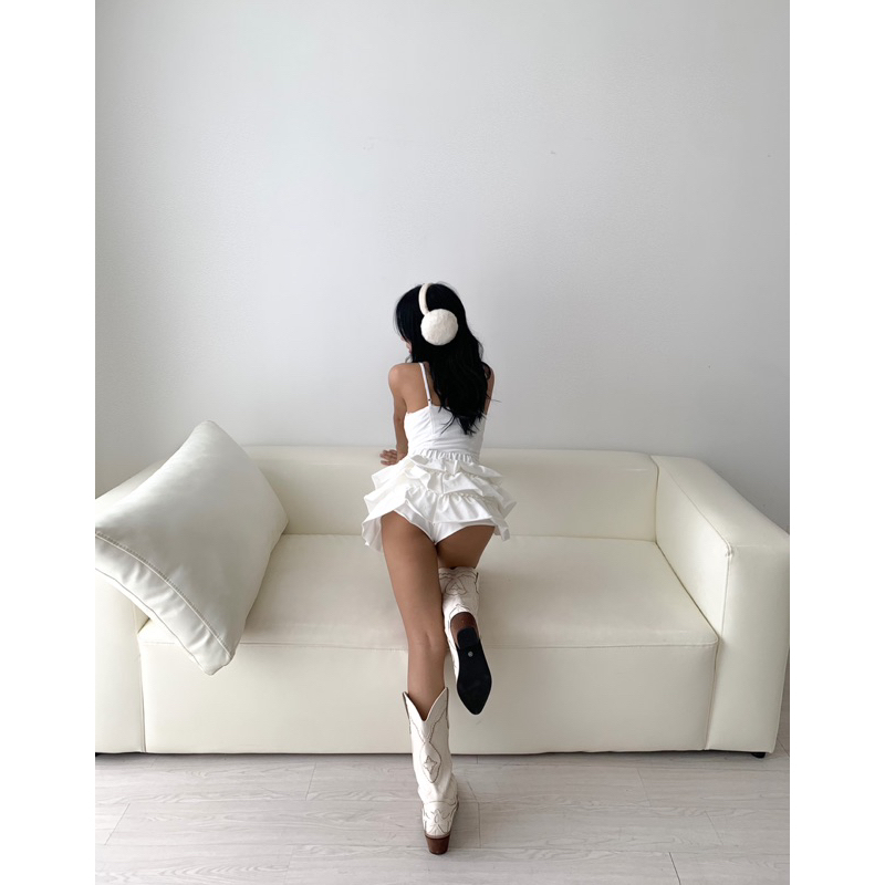 Váy quần ngắn tầng Daisy Healing