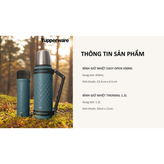 Bình giữ nhiệt Thermal 1.2L Brighton - Tupperware