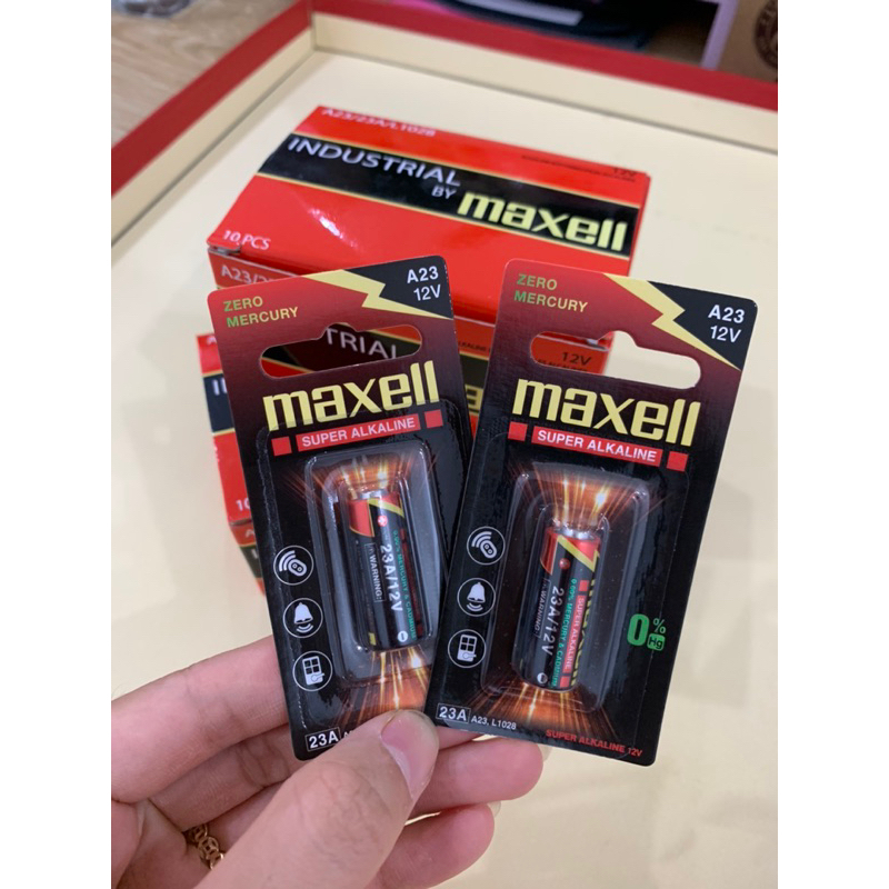Pin A23 12V Maxell chính hãng dung lượng cao, không chứa thuỷ ngân