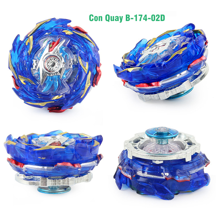 📌 Đồ Chơi Con Quay B174-02 Kèm Tay Quay | Con Quay BEYBLADE B174-02
