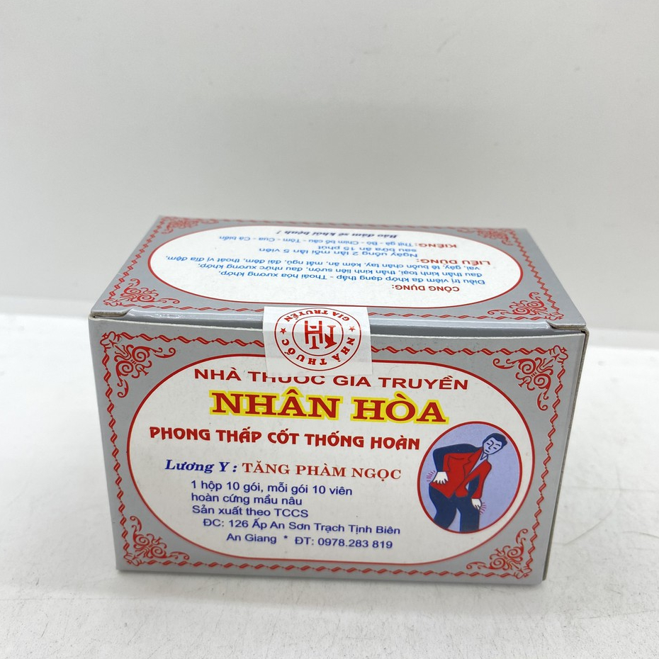 Phong Thấp Cốt Thống Hoàn hộp 10 gói