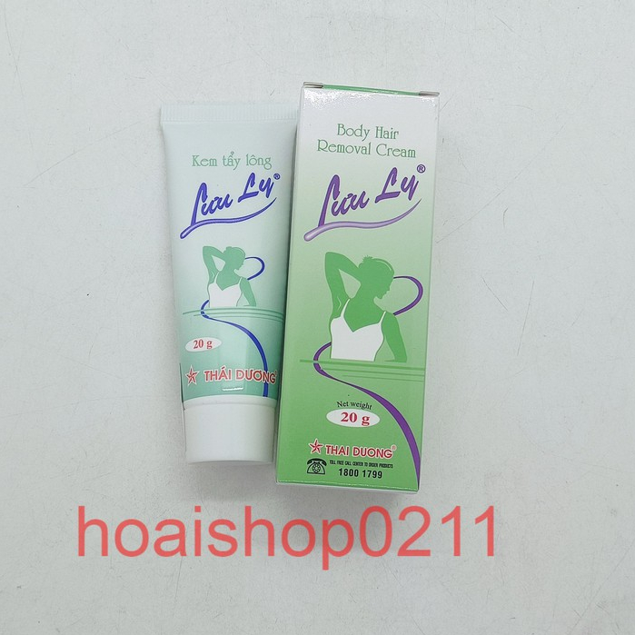 Kem tẩy lông Lưu Ly tuýp 20g..