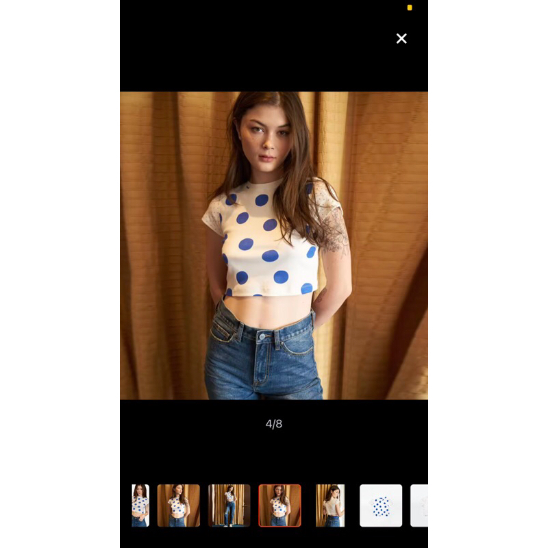 Áo croptop thebluetshirt