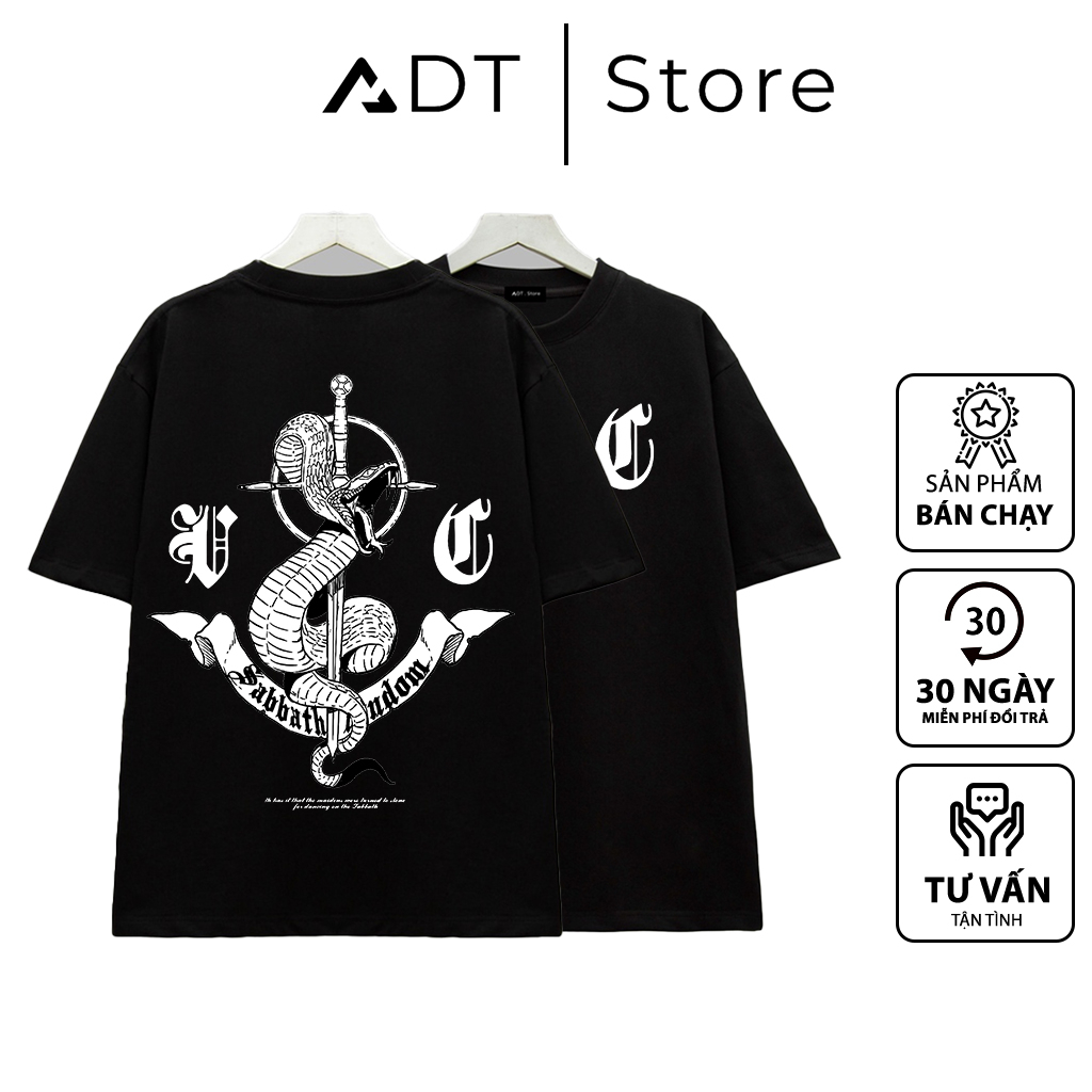 BST Áo thun ADTStore x Windbreaker - HUMMING BIRD CREW - Sabbath Crew. Áo thoáng mát Unisex