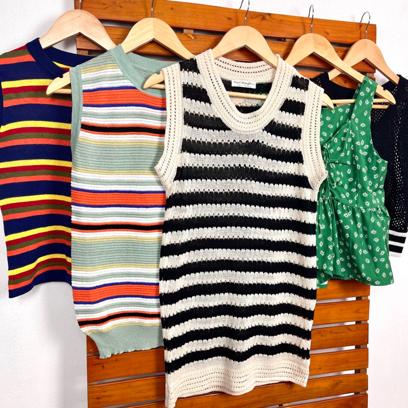 ÁO HAI DÂY / BA LỖ nữ VINTAGE 2hand