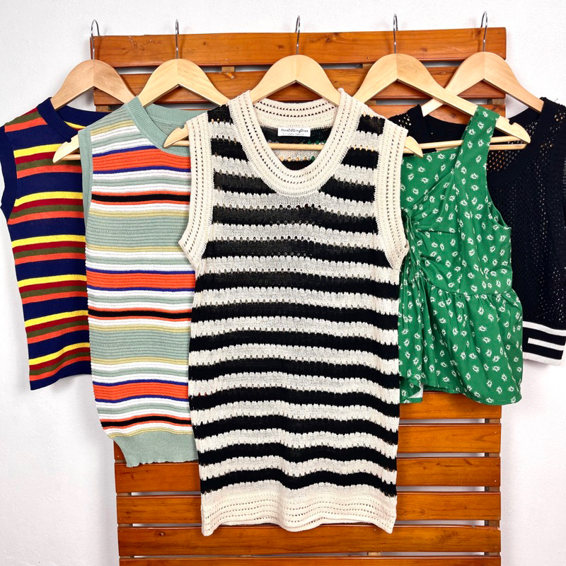 ÁO HAI DÂY / BA LỖ nữ VINTAGE 2hand