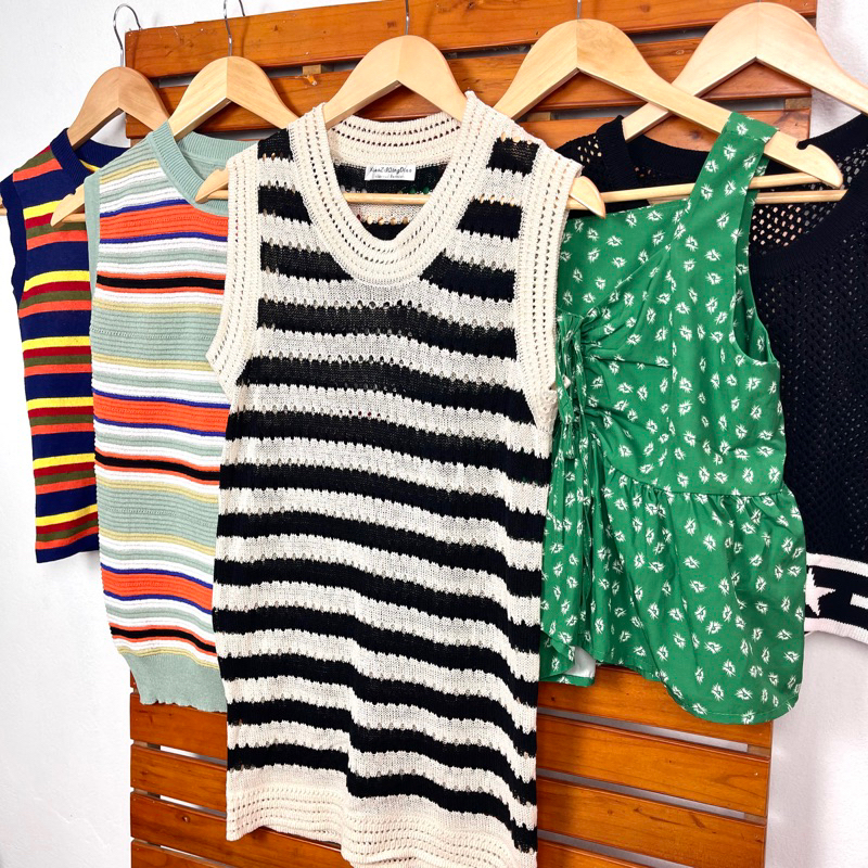 ÁO HAI DÂY / BA LỖ nữ VINTAGE 2hand