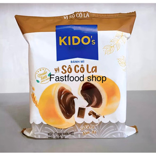 Combo 5 cái bánh mì tươi vị socola kido’s hsd:9-11 ngày