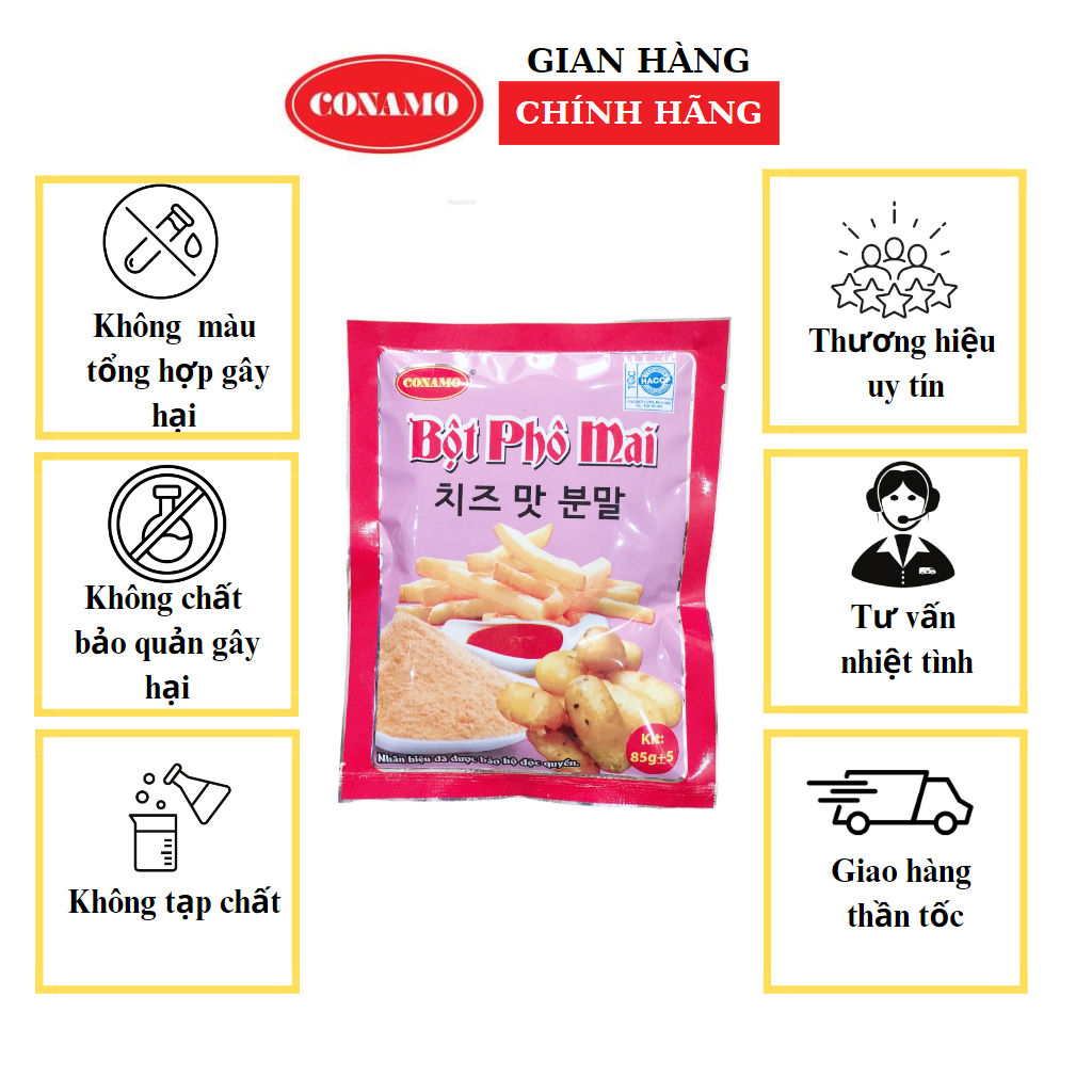BỘT PHÔ MAI NGON NHẤT
