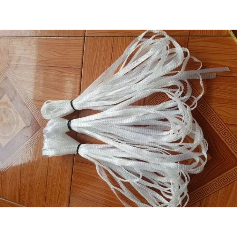 Túi lưới đựng phân tan chậm, phân dê cho lan - dài 1 mét