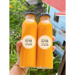 Chai thuỷ tinh 350ml nắp thiếc