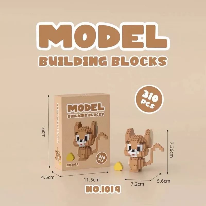 Mô hình lắp ráp tom và jerry, loại 1