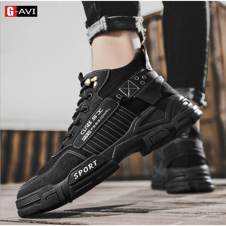 Giày thể thao cao cổ nam hot trend 2021 mẫu boot nam trẻ trung, cá tính AVi 424, 522