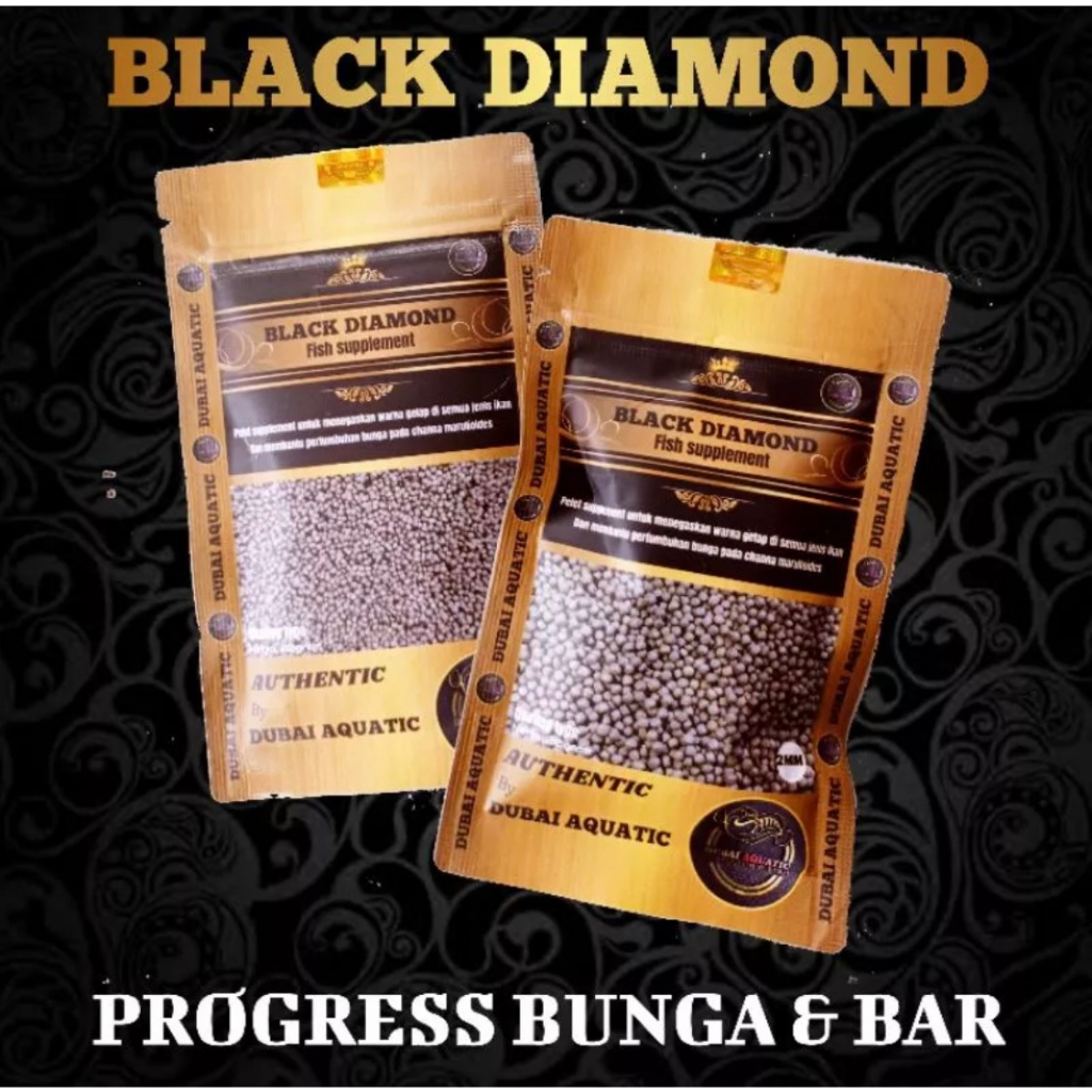 Cám Black Diamond Cá Lóc Cao cấp | Hỗ trợ kích vẩy | Đậm vạch | Lên viền