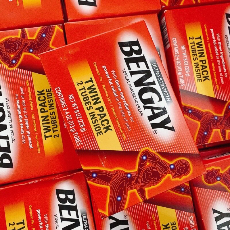 ♥️   Dầu nóng Bengay Ultra Strength của Mỹ - Hộp 2 tuýp x 113g