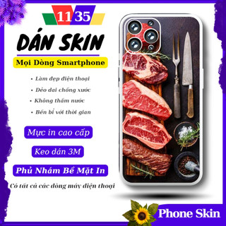 Miếng dán skin iphone cao cấp, Dán lưng in hình mặt sau cho mọi dòng điện thoại mã HA22