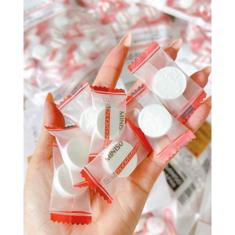 01 Miếng Mặt Nạ Nén MINISO