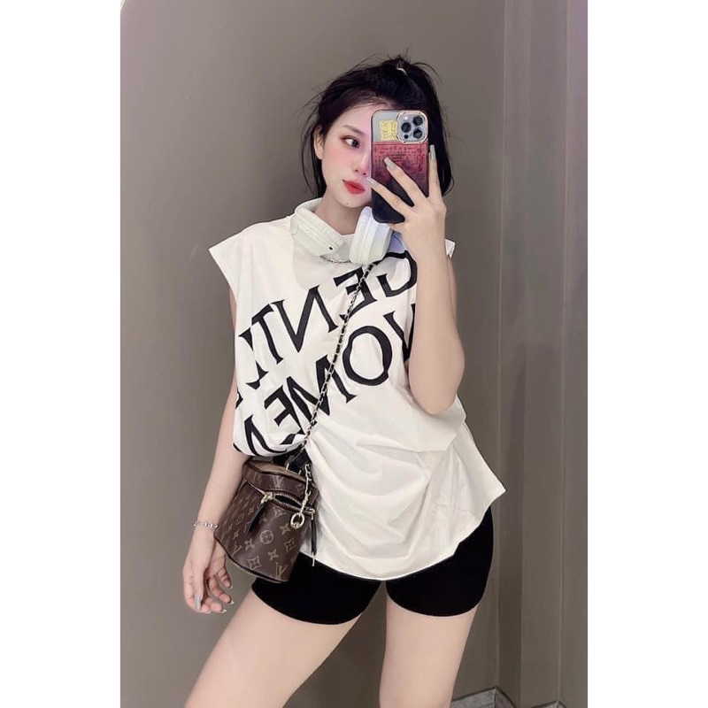 Jum Đùi Hai Dây Khoét Ngực Chất Cotton Lạnh + Dây Thắt Lưng