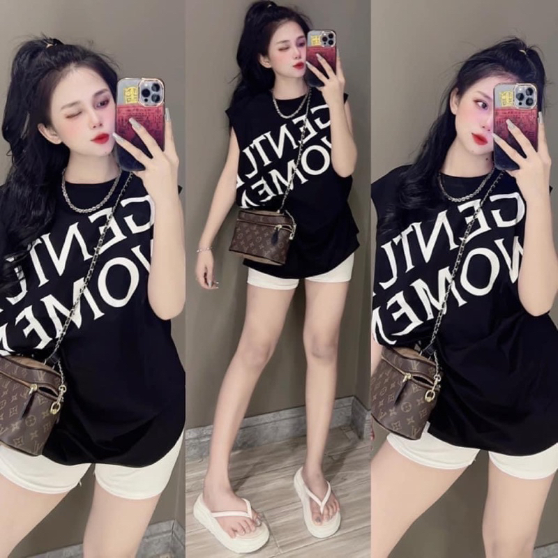 Jum Đùi Hai Dây Khoét Ngực Chất Cotton Lạnh + Dây Thắt Lưng