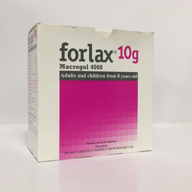Forlax hỗ trợ cho người bị táo bón hộp 20 gói