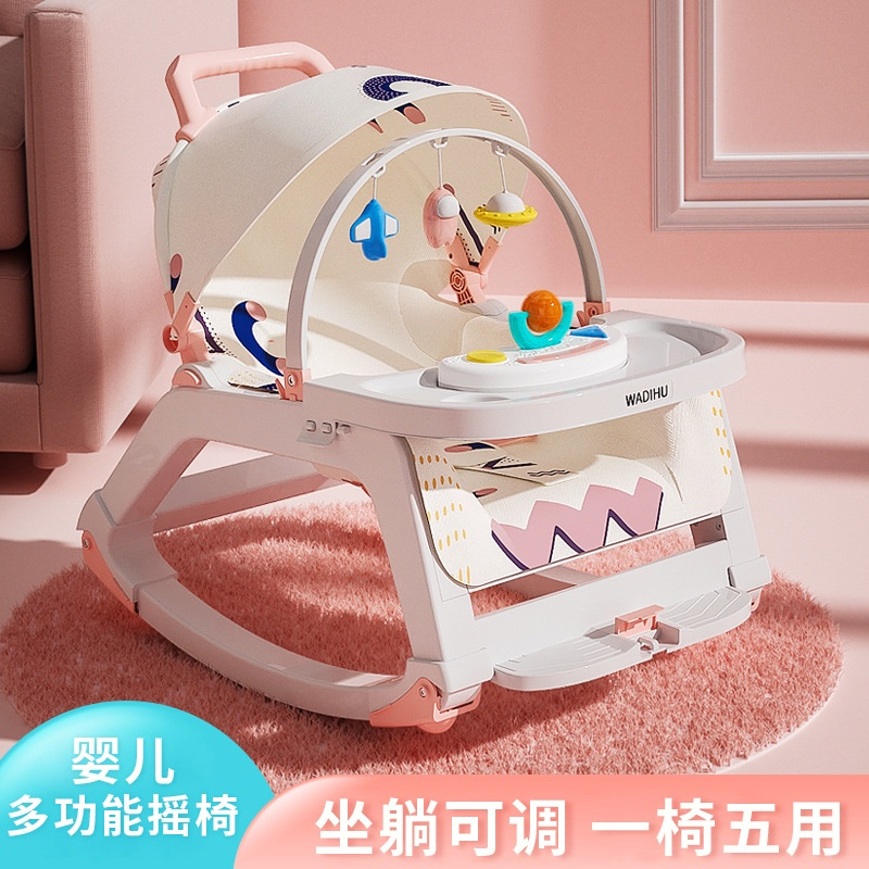 NÔI - GHẾ ĂN DẶM KIÊM NÔI, BẬP BÊNH 5 IN 1 cho bé cao cấp