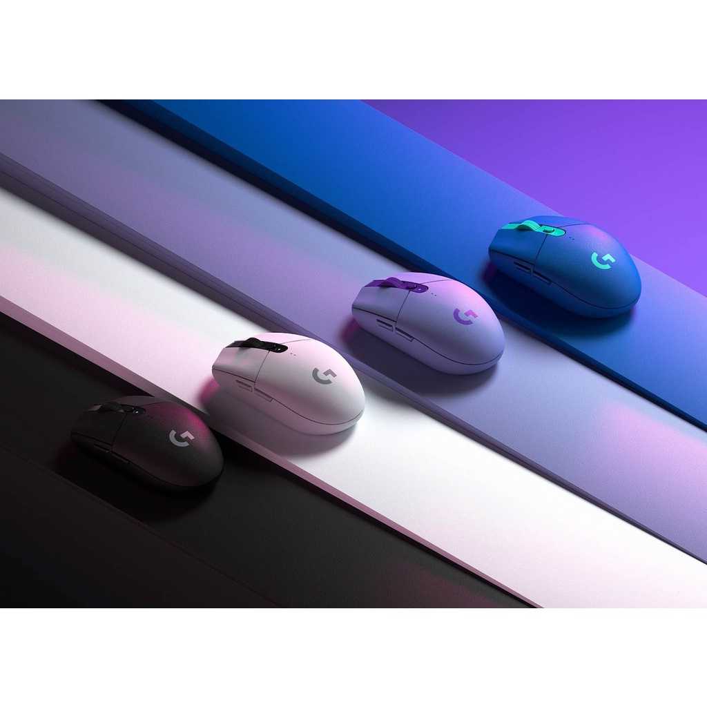 Chuột không dây Logitech G304 Lightspeed - Cảm biến Hero, 12k DPI, nhẹ, 6 nút lập trình