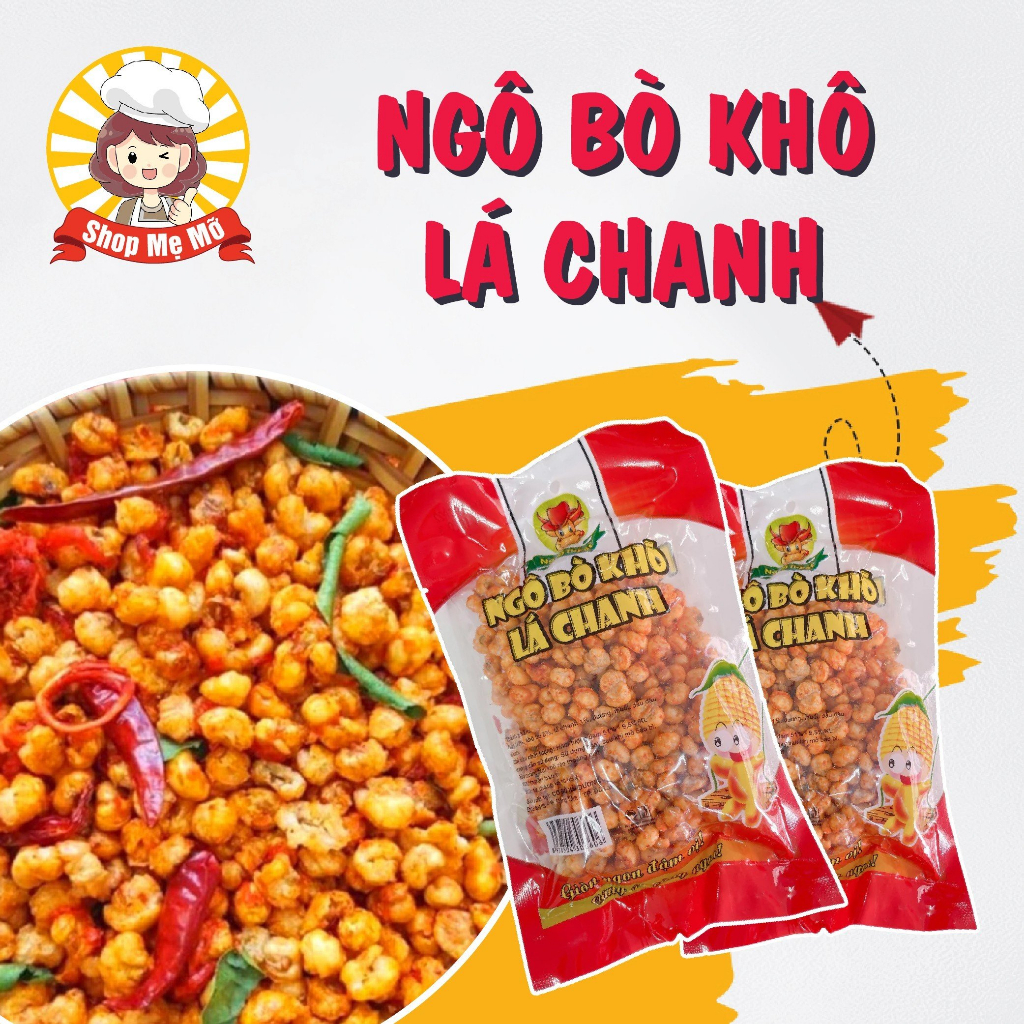 Ngô bò khô lá chanh - loại đặc biệt