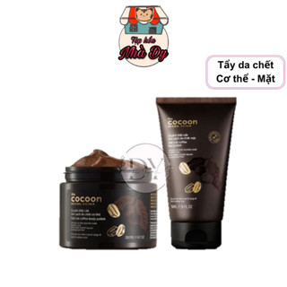 Tẩy da chết cơ thể/ mặt cà phê Đắk Lắk Cocoon