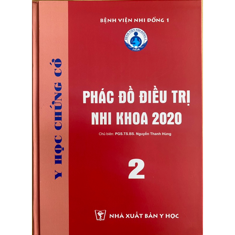 Sách - Phác đồ điều trị nhi khoa 2020 (trọn bộ 2 tập)