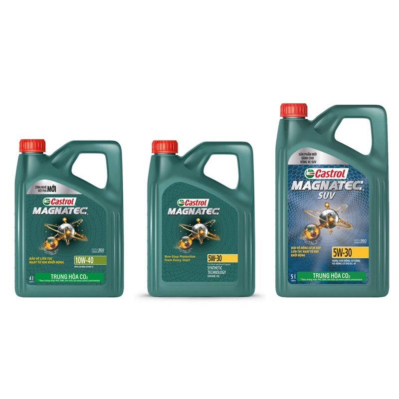Dầu nhớt ô tô castrol 10w-40 giá ưu đãi