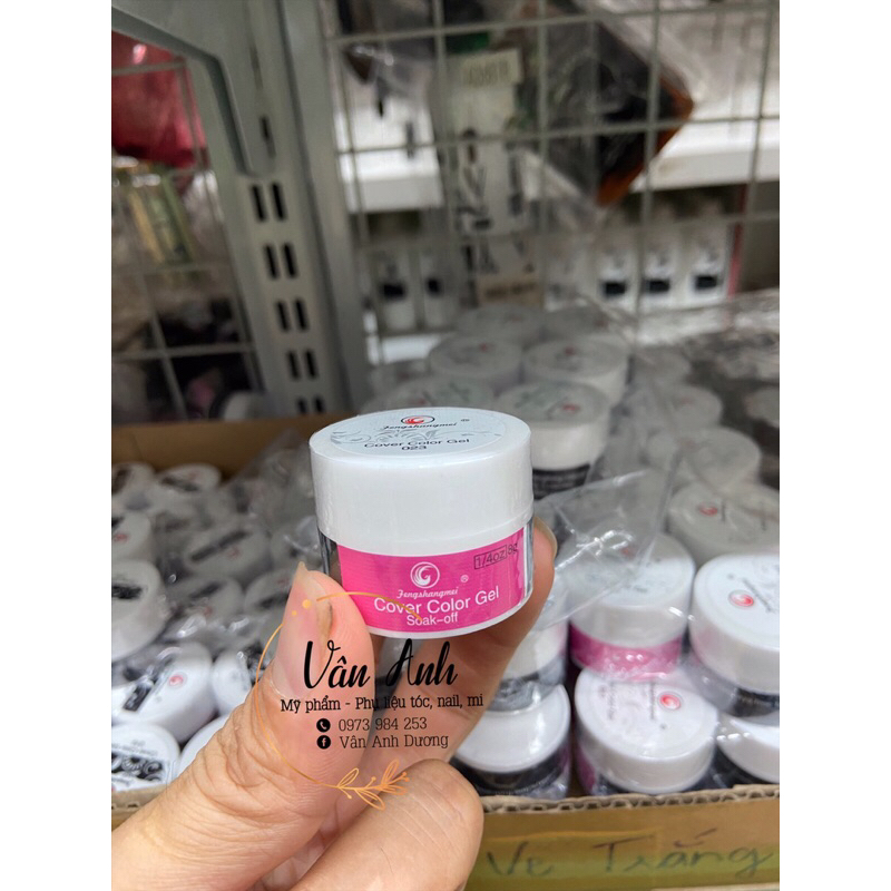 Gel Vẽ Nail Trắng Đen FengShengmei Siêu Đặc