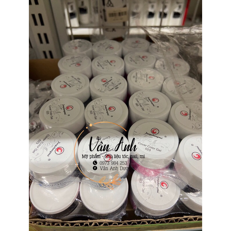 Gel Vẽ Nail Trắng Đen FengShengmei Siêu Đặc