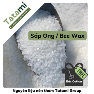 Sáp ong viên tự nhiên làm nến thơm, xà phòng, son môi an toàn