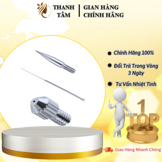 Kim đốt nốt ruồi và đầu luồn kim của máy đốt