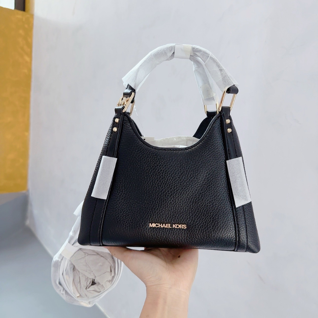 Túi Michael Kors Arlo Small Bags - Màu đen  35S3GW7C1L Black