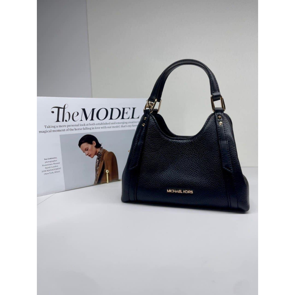 Túi Michael Kors Arlo Small Bags - Màu đen  35S3GW7C1L Black
