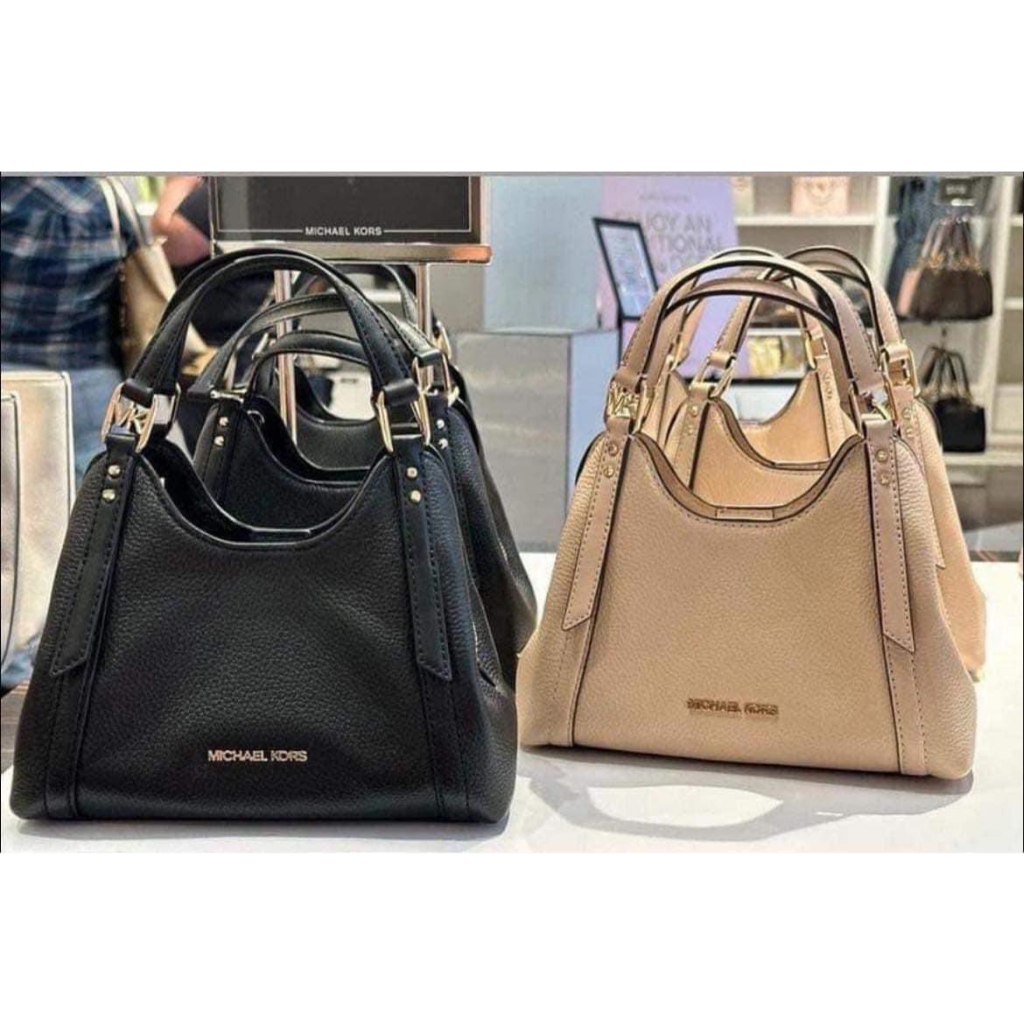 Túi Michael Kors Arlo Small Bags - Màu đen  35S3GW7C1L Black
