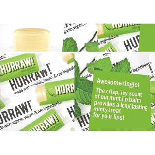 SON DƯỠNG MÔI HURRAW ! LIP BALM 4,8g