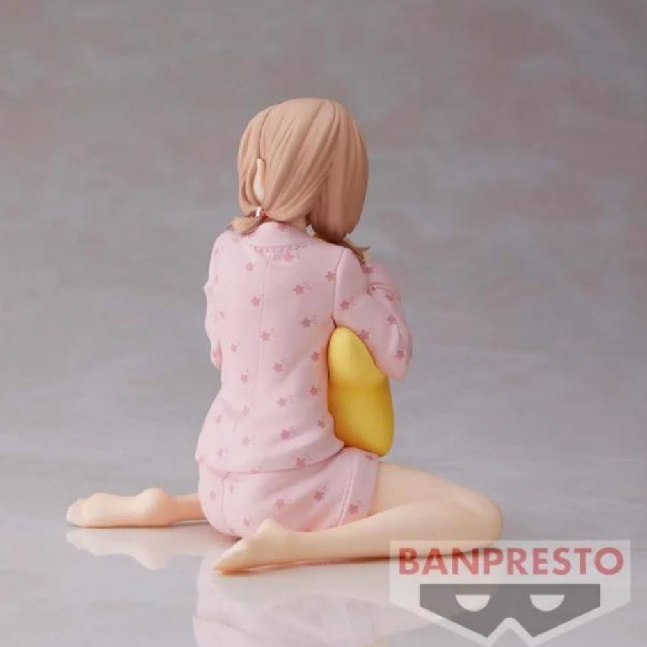 Mô hình chính hãng The Idolmaster, nhân vật Shiny Colors Mano Sakuragi Relax Time Statue, Anime figure hãng Banpresto