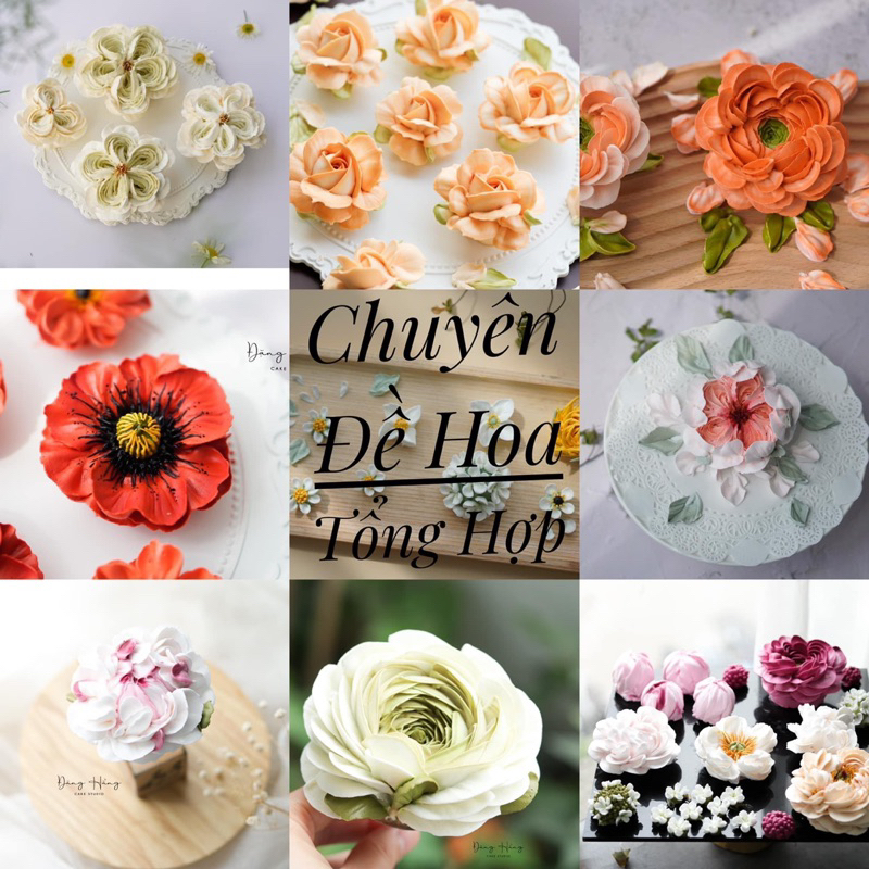Bộ đui bắt hoa gia công full bộ 17 chiếc