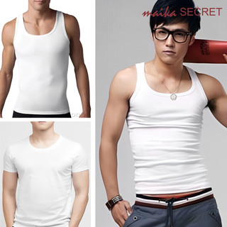 Áo ba lỗ nam 100% cotton - áo cộc tay nam 100% cotton