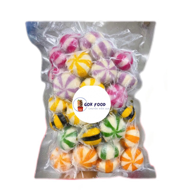 Viên Thả Lẩu Mix 6 Vị 500g 30 viên Loại Ngon (Ship Đà Nẵng)