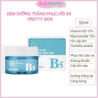 Kem dưỡng da mặt, kem trắng da mặt, B5 Pretty Skin 52ml, Phục hồi, dưỡng trắng, căng bóng, trẻ hóa da