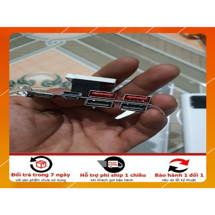 Hộp pin sạc dự phòng 16*18650 PD sạc nhanh QC3.0 DIY DSF