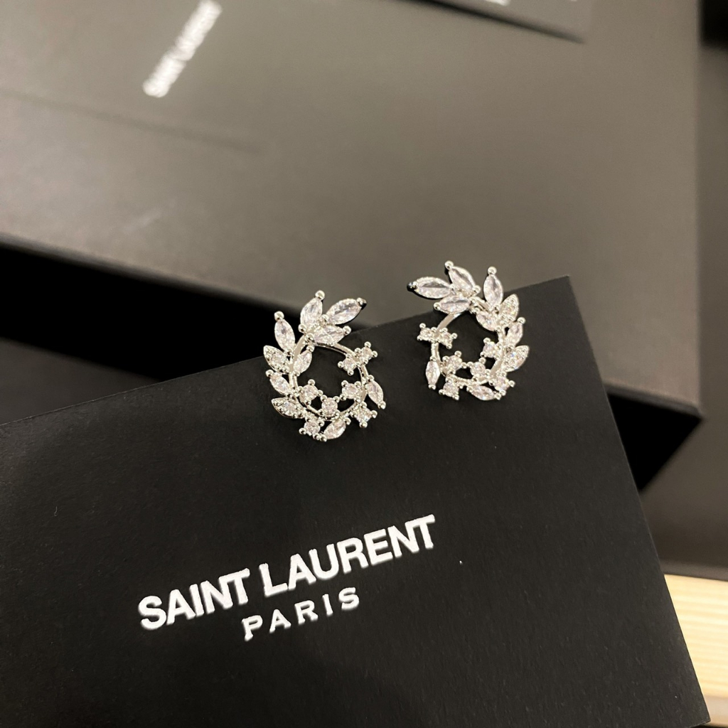 Bông tai bạc nữ 925 khuyên tai nữ xinh phụ kiện trang sức Shop Mai Phương Bùi