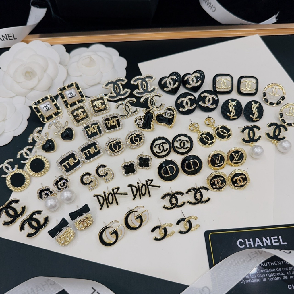 Bông tai hãng khuyên tai cao cấp phụ kiện trang sức hoa tai Shop mai phương bùi SP đẹp