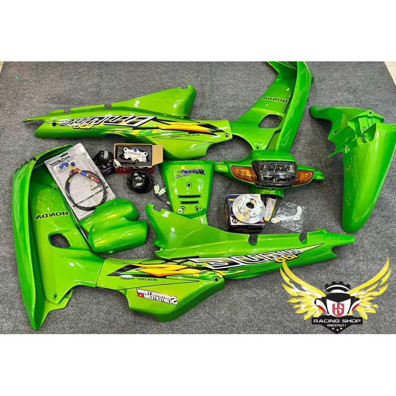 Dàn Áo Wave Nhỏ - Xanh Z1000 - HÀNG CAO CẤP 1.1