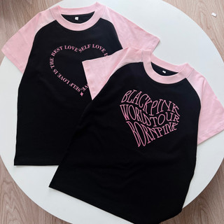 Áo baby tee raglan chất thun cotton mềm mịn, Áo thun baby tee nữ